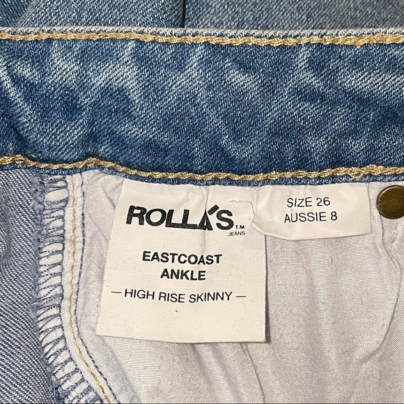 Rolla's High Waisted Skinny Jeans - Picture 4 of 6